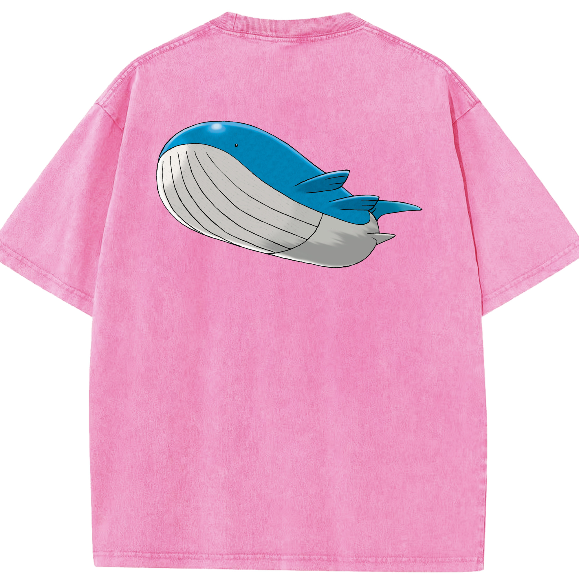 （画像用） ポケットモンスター Pokémon 綿100% ヴィンテージ風 半袖Tシャツ（背面プリント）